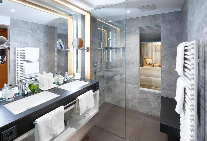 标准间带阳台, Erfurths Bergfried Ferien & Wellness