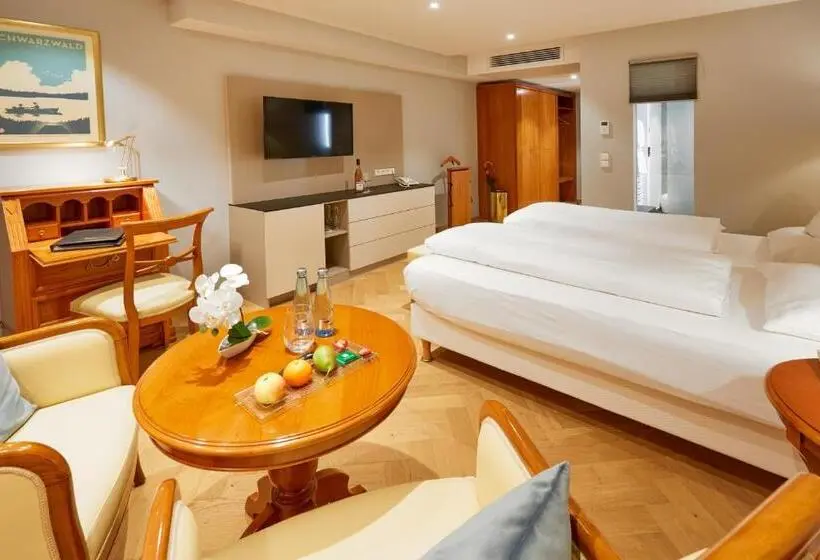 اتاق استاندارد با بالکن, Erfurths Bergfried Ferien & Wellness