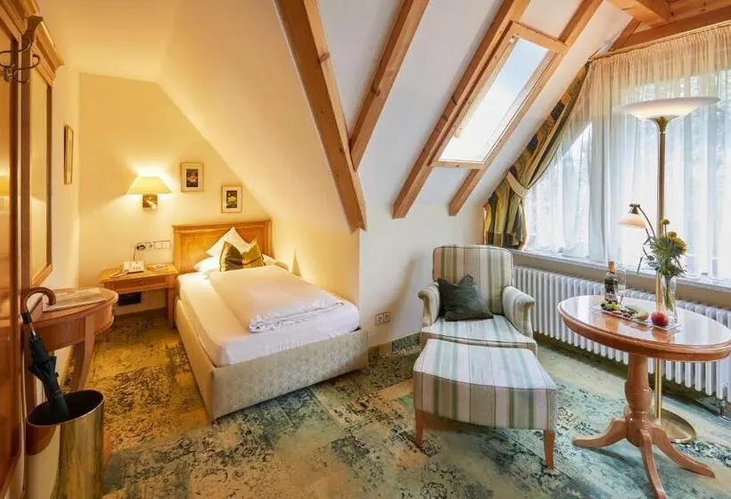 اتاق استاندارد یک نفره, Erfurths Bergfried Ferien & Wellness