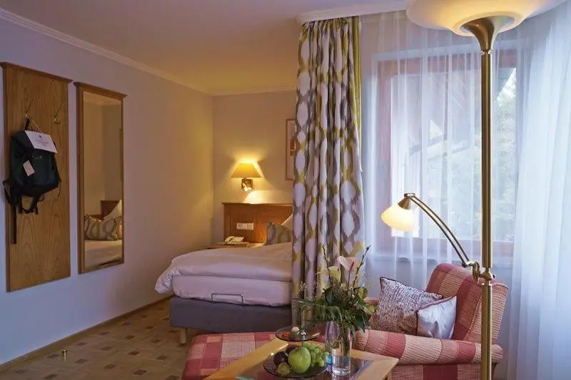 اتاق استاندارد یک نفره, Erfurths Bergfried Ferien & Wellness