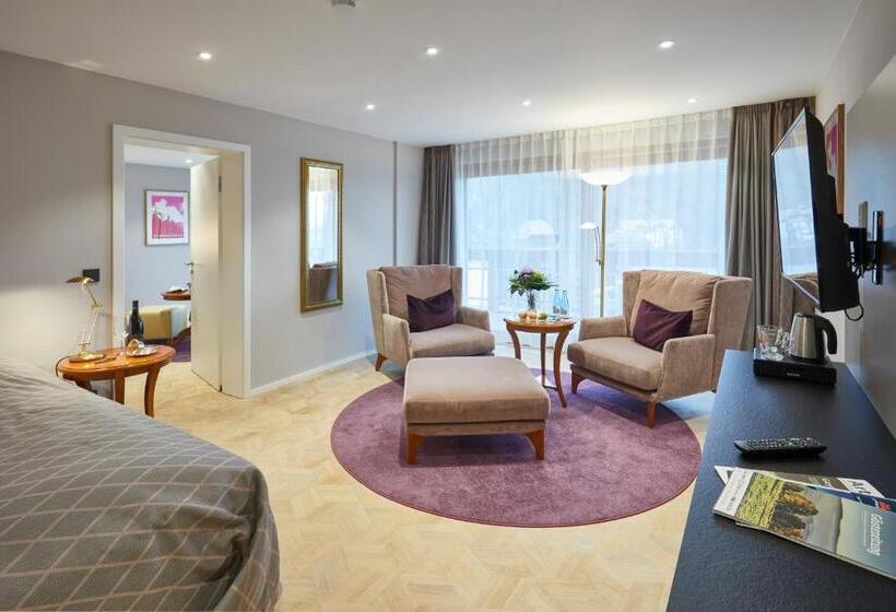 带阳台套房, Erfurths Bergfried Ferien & Wellness