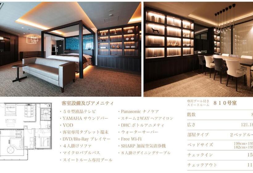 Люкс с Бассейном, N