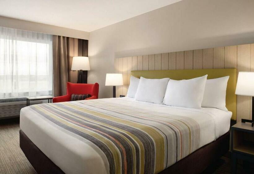 キングサイズベッドのスタンダードルーム, Country Inn & Suites By Radisson, Ft. Atkinson, Wi