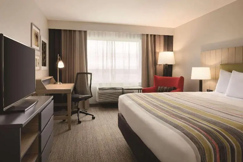 キングサイズベッドのスタンダードルーム, Country Inn & Suites By Radisson, Ft. Atkinson, Wi