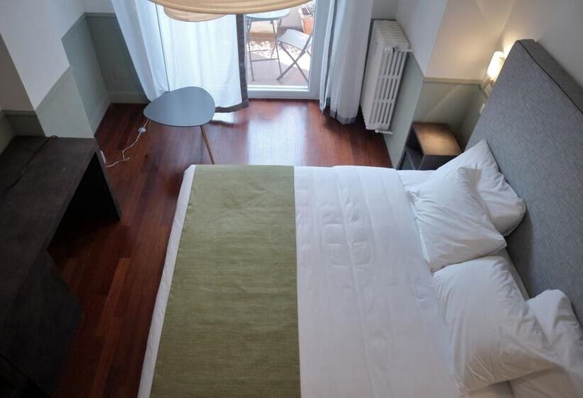 غرفة قياسية مزوَّدة بتراس, Dimora Dell Arte   Foresteria Lombarda Smart Rent