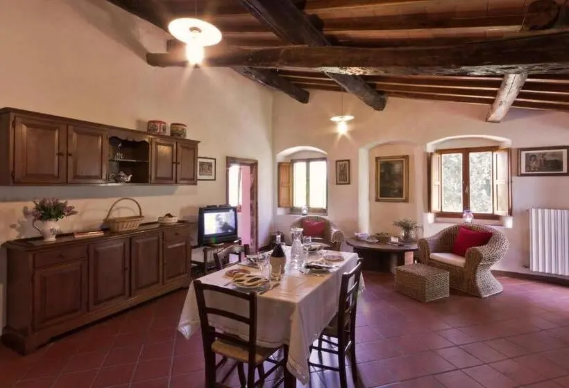 テラス付き1ベッドルームアパートメント, Castello Di Pratelli