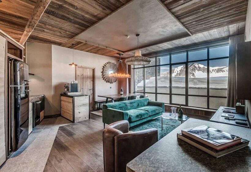 带1个卧室的公寓, Le Refuge De Solaise 2551 M Altitude