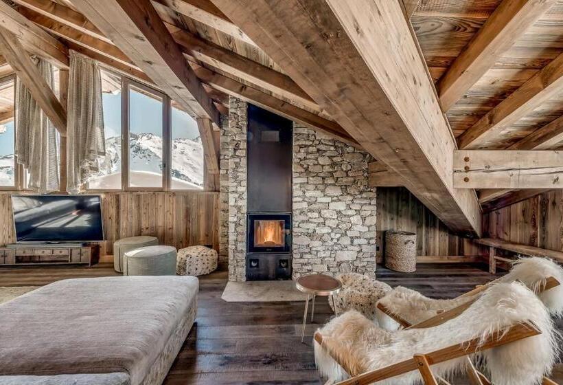 带1个卧室的顶楼公寓, Le Refuge De Solaise 2551 M Altitude