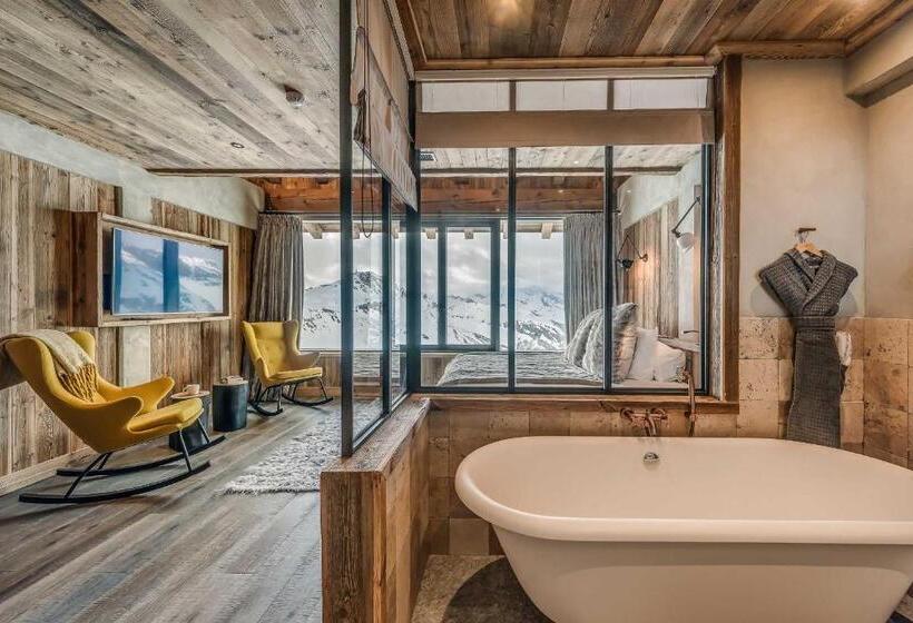 带1个卧室的顶楼公寓, Le Refuge De Solaise 2551 M Altitude