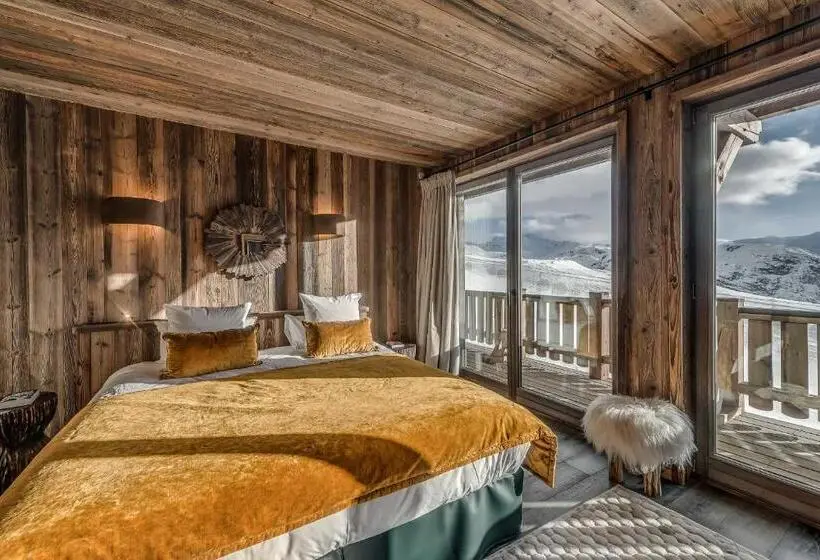 1 Bedroom Penthouse Apartment, Le Refuge De Solaise   2551 M Altitude