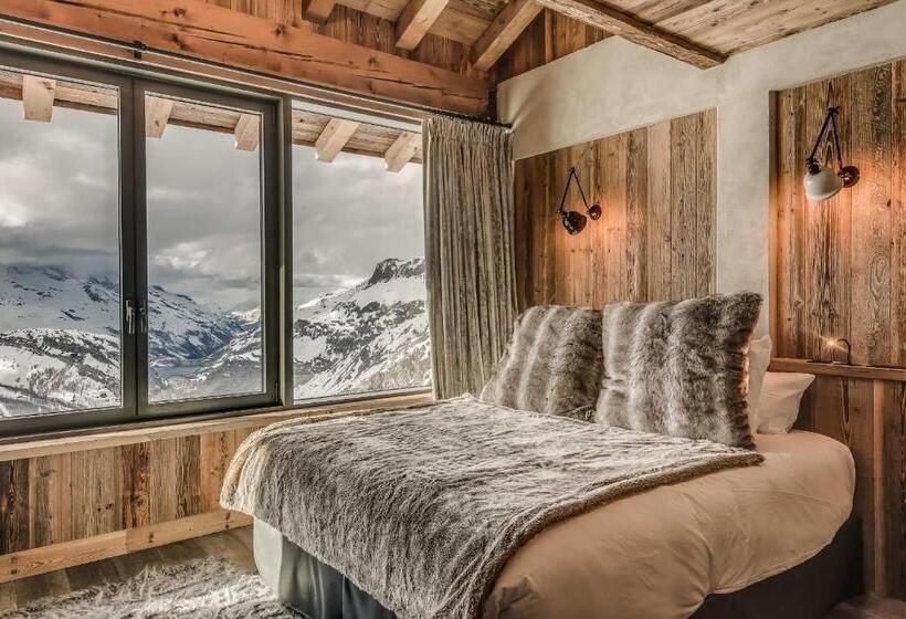 带1个卧室的顶楼公寓, Le Refuge De Solaise 2551 M Altitude