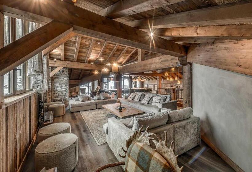 带1个卧室的顶楼公寓, Le Refuge De Solaise 2551 M Altitude