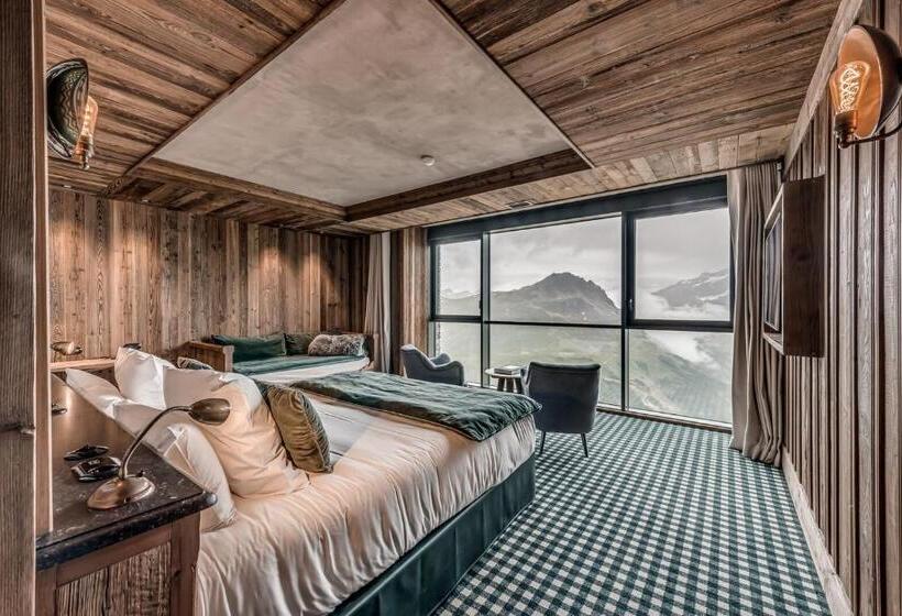 豪华家庭房间, Le Refuge De Solaise 2551 M Altitude