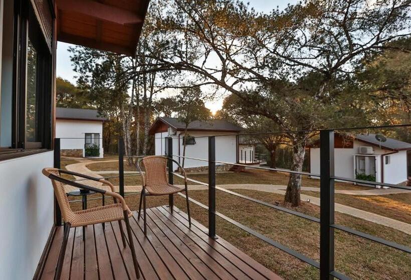 شاليه سوبيريور غرفة نوم واحدة, Chalés Cinco Estrelas