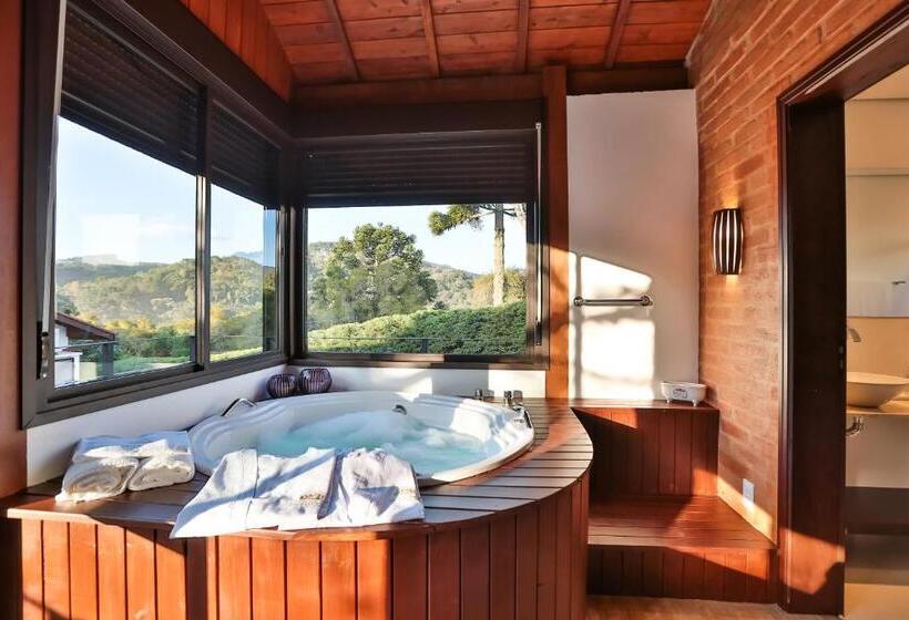 شاليه سوبيريور غرفة نوم واحدة, Chalés Cinco Estrelas