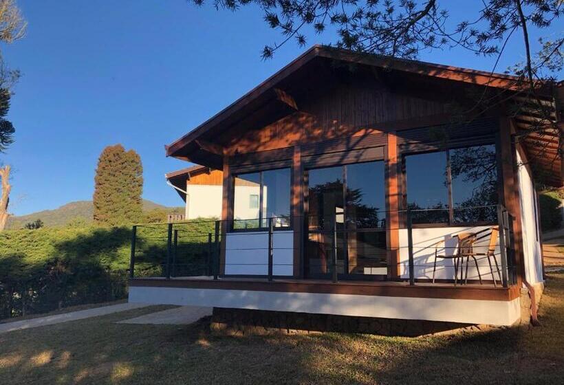 شاليه سوبيريور غرفة نوم واحدة, Chalés Cinco Estrelas