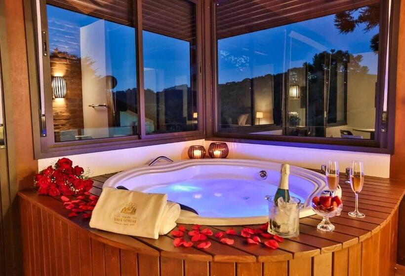 شاليه سوبيريور غرفة نوم واحدة, Chalés Cinco Estrelas