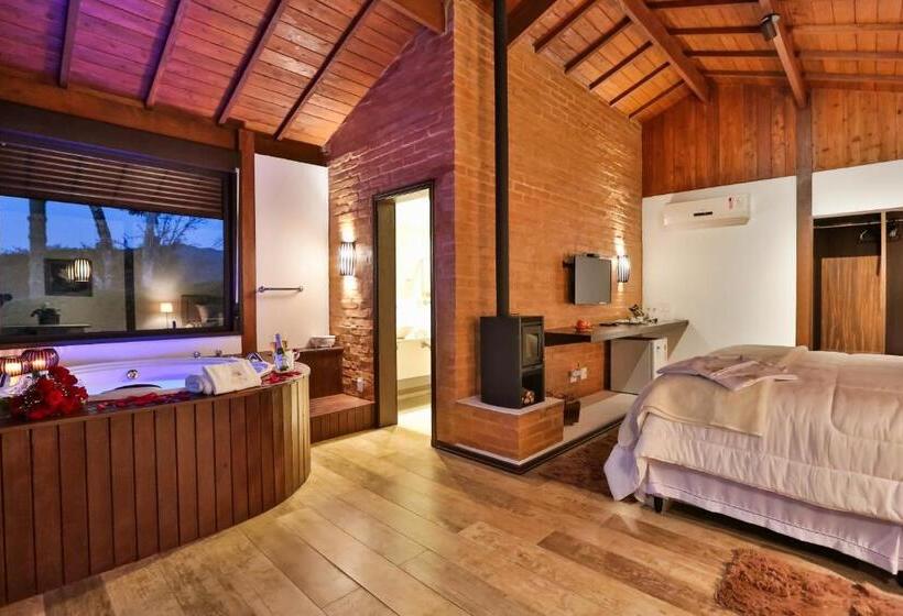 شاليه سوبيريور غرفة نوم واحدة, Chalés Cinco Estrelas