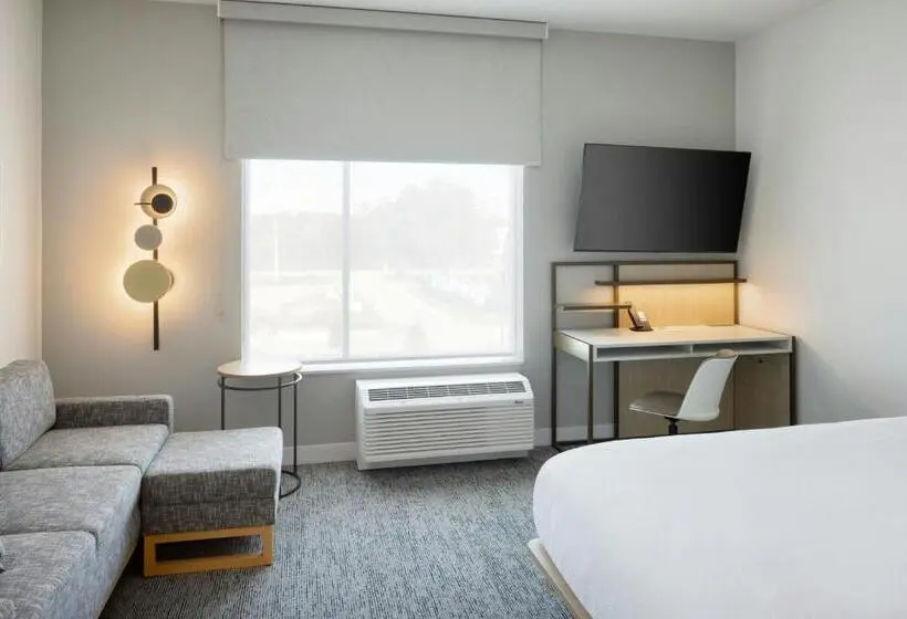 キングサイドベッドのスタンダードワンルーム, Towneplace Suites By Marriott Middleburg