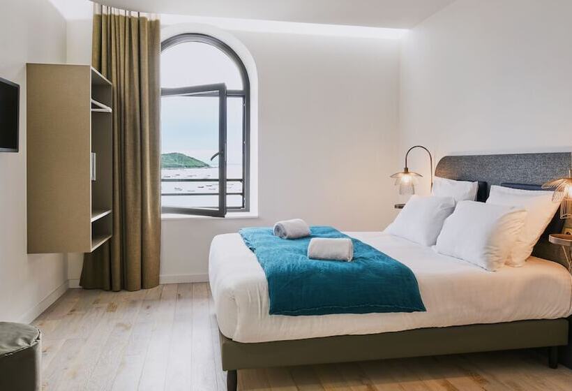 اتاق استاندارد با چشمانداز دریا, Pavillon De La Plage