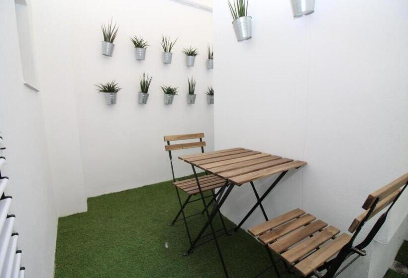 标准间带露台, Alojamientos Santa Pola