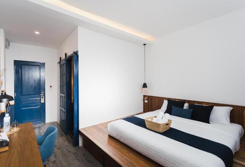 バルコニー付きデラックスルーム, Spinomad Hostel