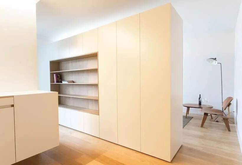 آپارتمان 1 خوابه با چشم‌انداز باغ, Braga Heritage Lofts