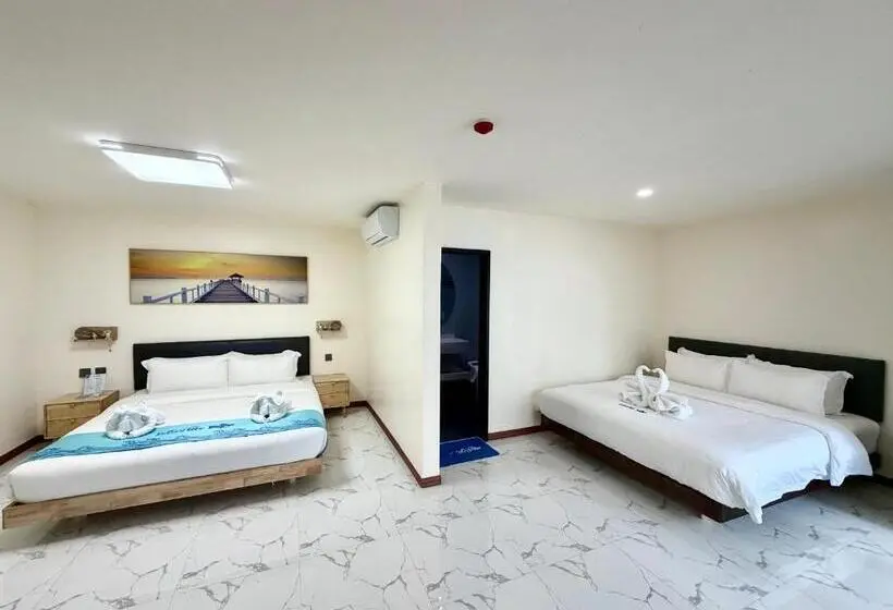 اتاق سوپریور با تخت بزرگ, Luckytito Divers Resort Boracay Island