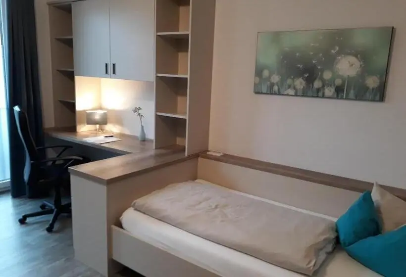 1ベッドルームアパートメント, M24 Alle Zimmer Mit Küchenzeile