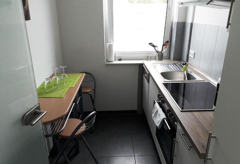 شقة غرفة واحدة, M24 Alle Zimmer Mit Küchenzeile