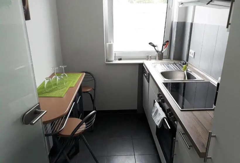 2ベッドルームアパートメント, M24 Alle Zimmer Mit Küchenzeile