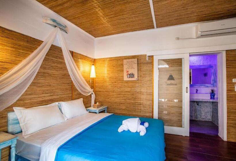 اتاق استاندارد با بالکن, Santorini Beach Resort