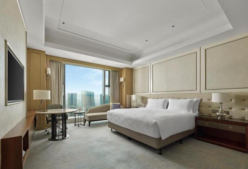 キングサイズベッドのデラックスルーム, The Langham Hefei