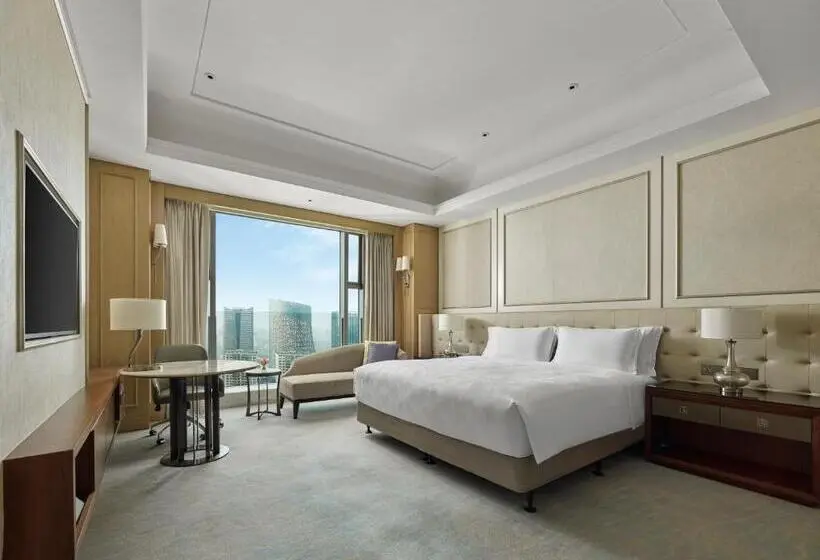 キングサイズベッドのデラックスルーム, The Langham Hefei