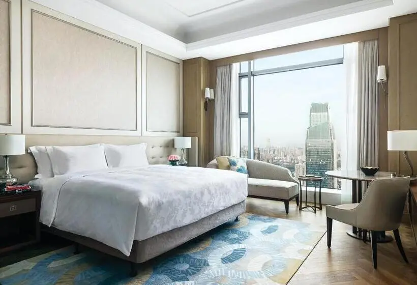 キングサイズベッドのエクゼクティブルーム, The Langham Hefei