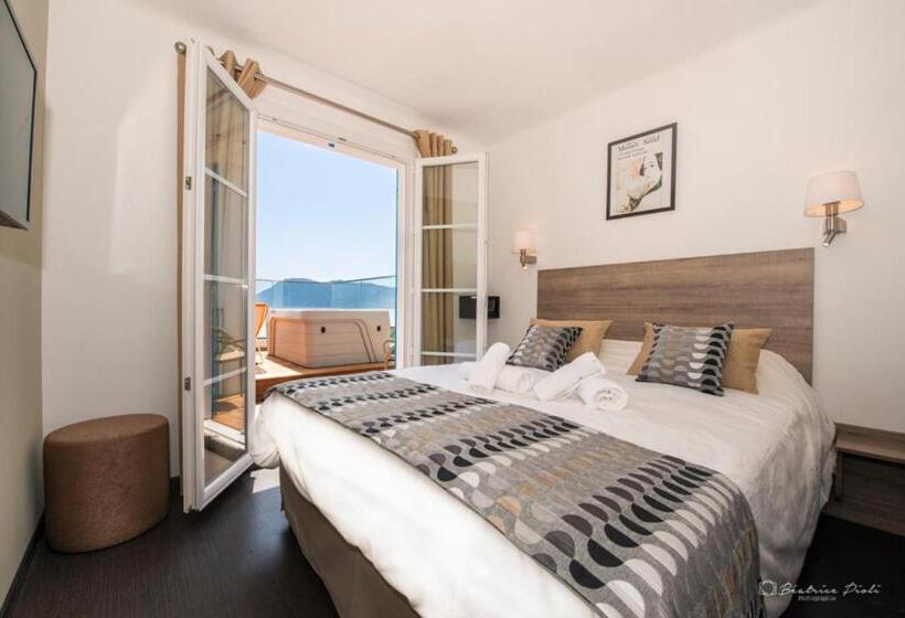 חדר דלוקס נוף לים, Hôtel George Sand