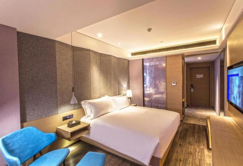 디럭스 룸 킹사이즈 침대, Mercure Suzhou Downtown