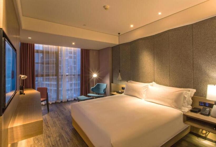 디럭스 룸 킹사이즈 침대, Mercure Suzhou Downtown