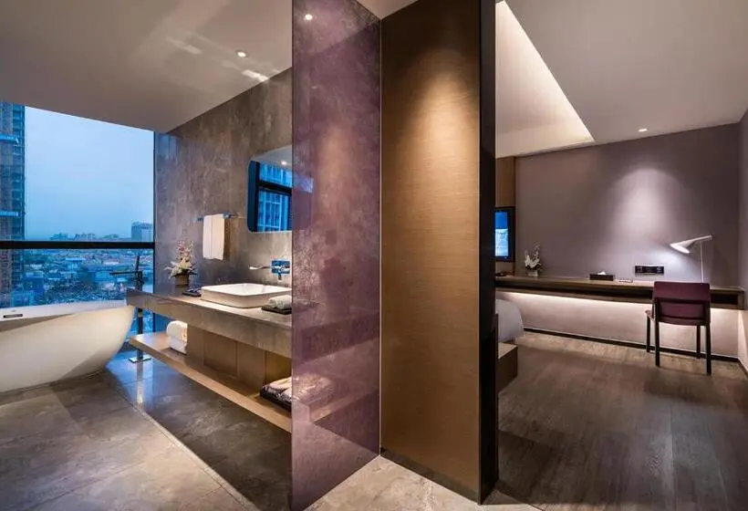 キングサイズベッドのエクゼクティブルーム, Mercure Suzhou Downtown