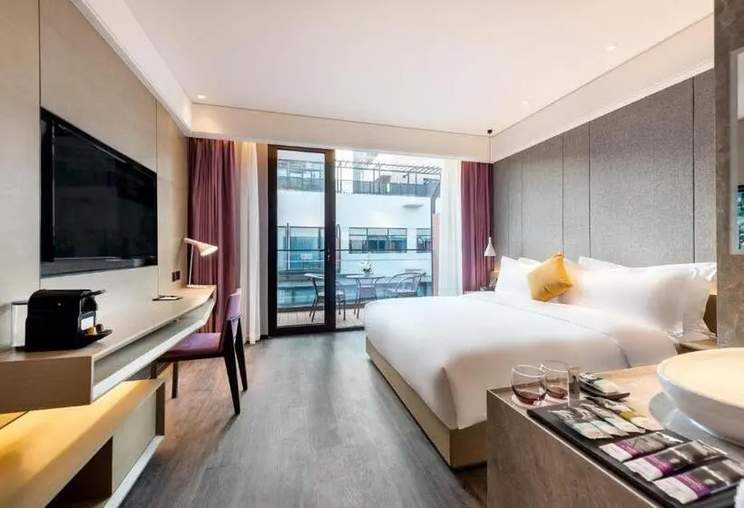 キングサイズベッドのエクゼクティブルーム, Mercure Suzhou Downtown