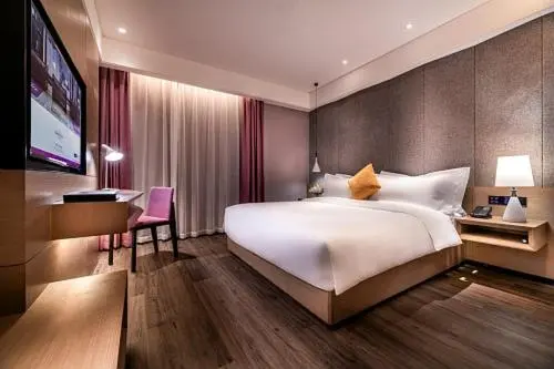 キングサイズベッドのスタンダードルーム, Mercure Suzhou Downtown