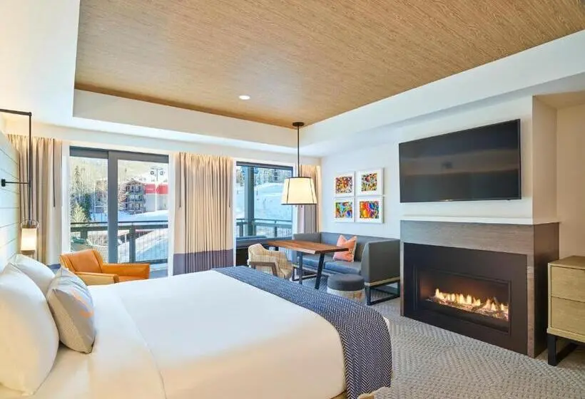 اتاق لوکس با تخت بزرگ, Limelight Hotel Snowmass