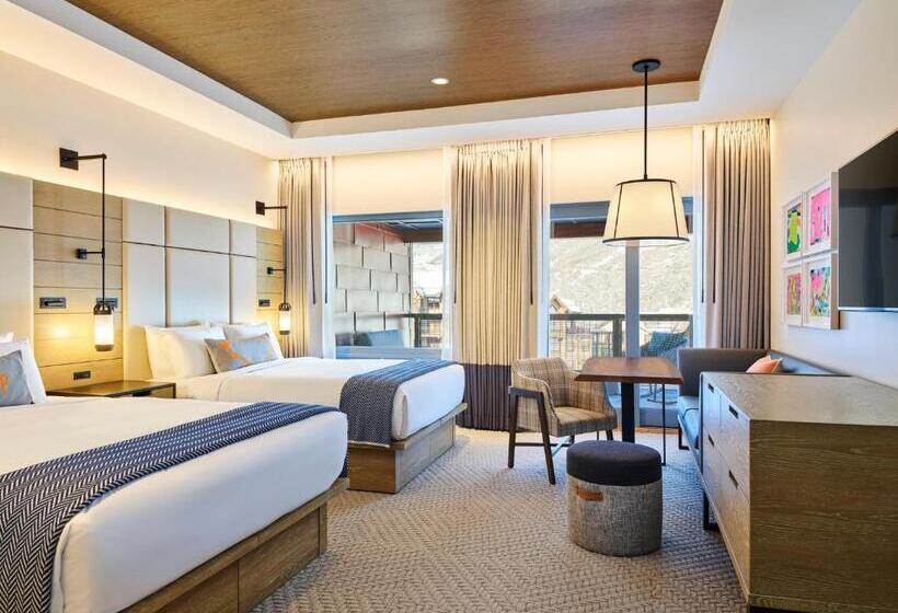 标准间带露台, Limelight Hotel Snowmass