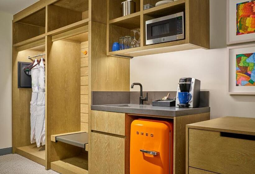 标准间带露台, Limelight Hotel Snowmass