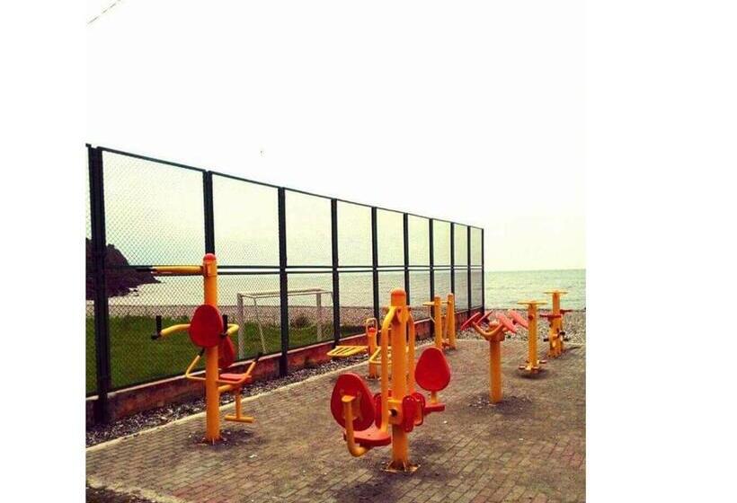 اتاق خانوادگی با چشمانداز دریا, Kvariati Beach Guesthouse Levaniko