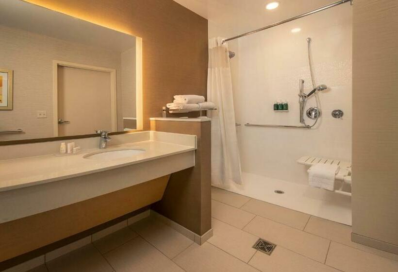 스탠다드 룸 킹사이즈 침대, Fairfield Inn & Suites By Marriott Harrisburg International Airport