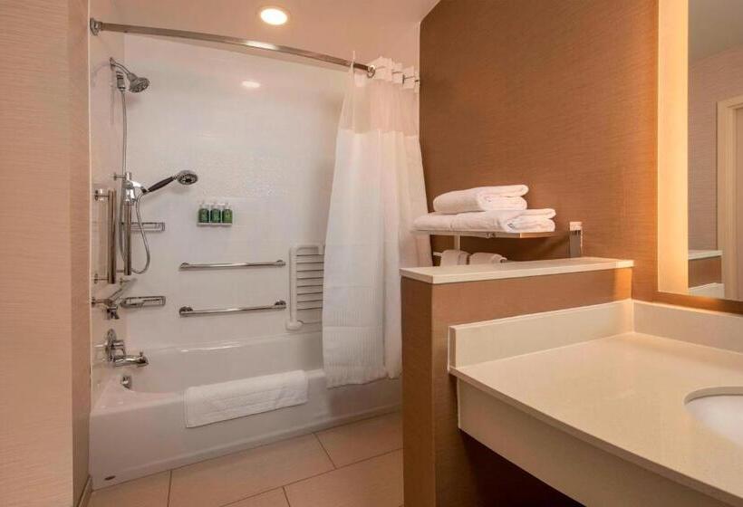 Номер Стандарт Адаптированный для Инвалидов, Fairfield Inn & Suites By Marriott Harrisburg International Airport