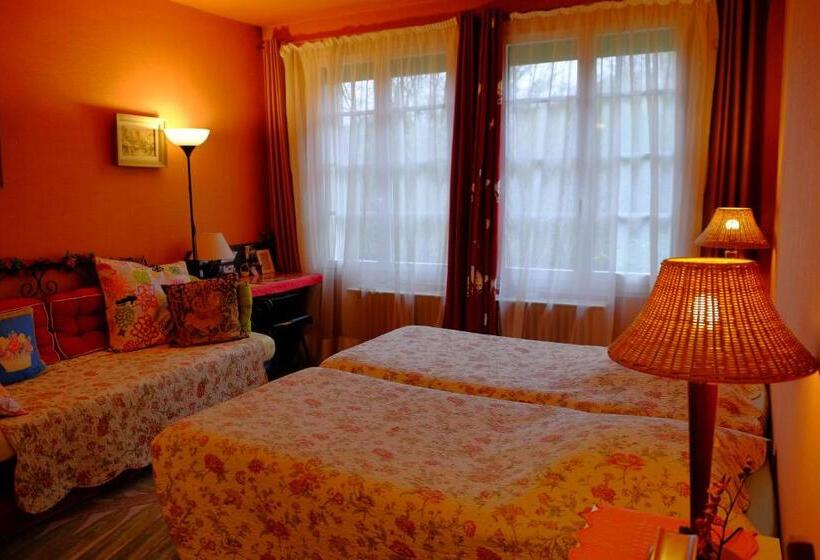가든 전망 싱글룸, Le Cottage Bnb Chambres Dhotes Paris Saclay