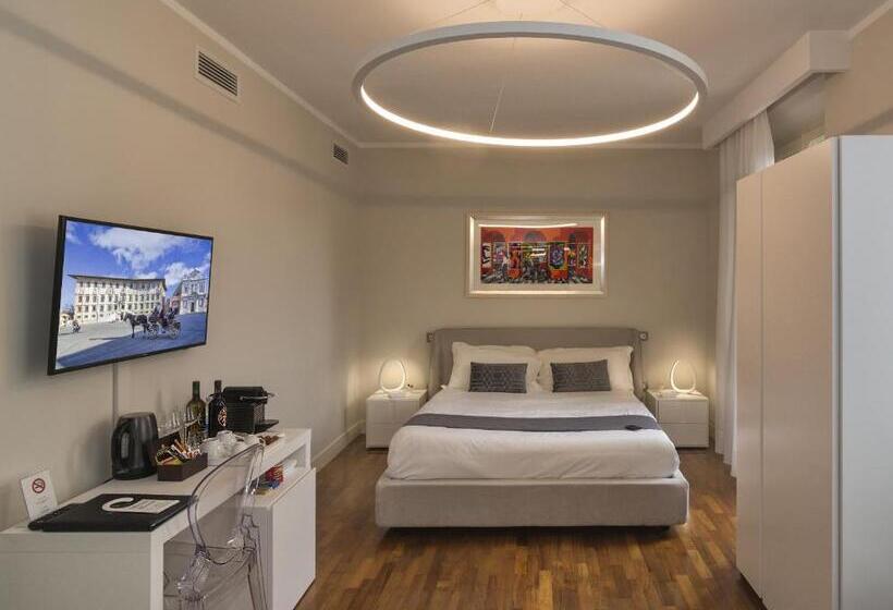 اتاق استاندارد با بالکن, Palazzo Cini Luxury Rooms In Pisa