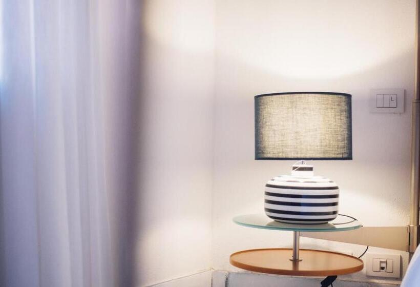 חדר דחוקס עם מיטת קינג, In Vacanza A Gaeta   B&b L Elica